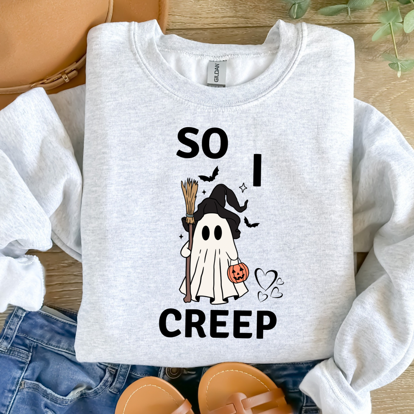 So I Creep Women’s Crewneck