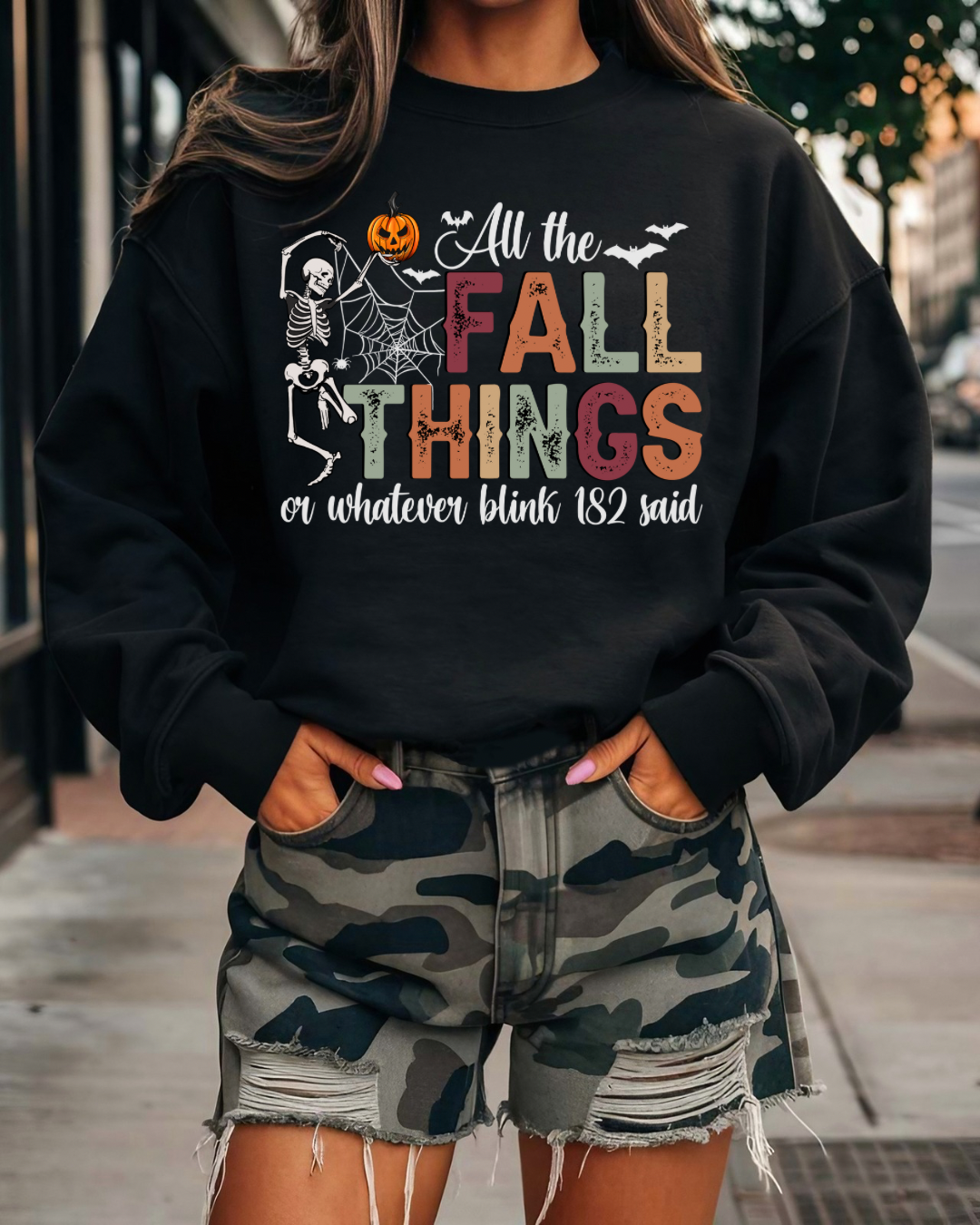 All The Fall Things Women’s Crewneck