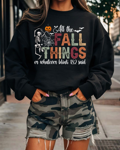 All The Fall Things Women’s Crewneck