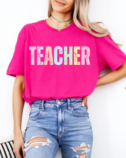 Neon Teacher Women’s Tee-Shirt