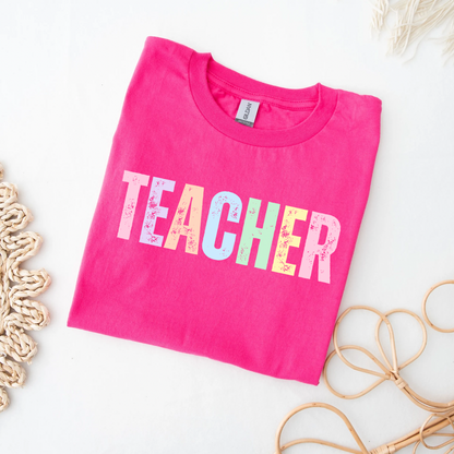 Neon Teacher Women’s Tee-Shirt