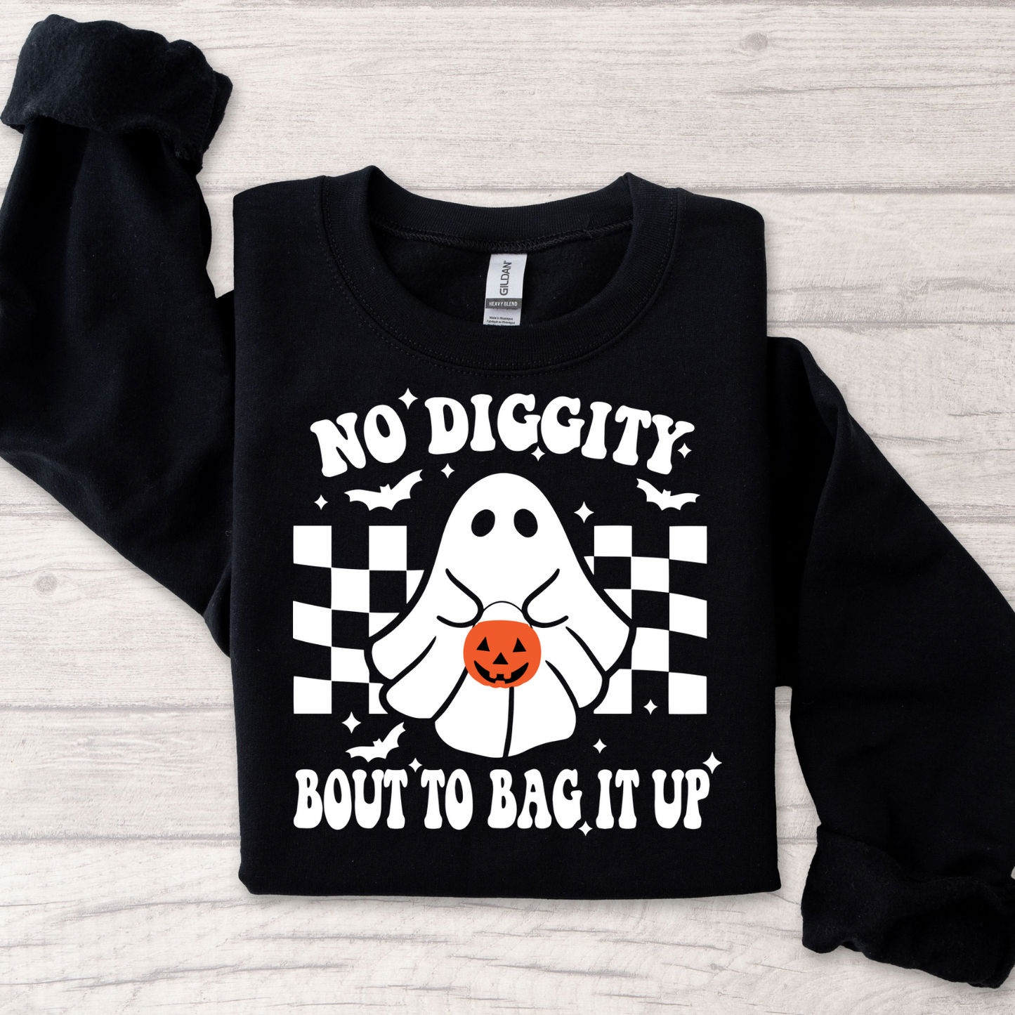 No Diggity, Bout To Bag It Up Women’s Crewneck