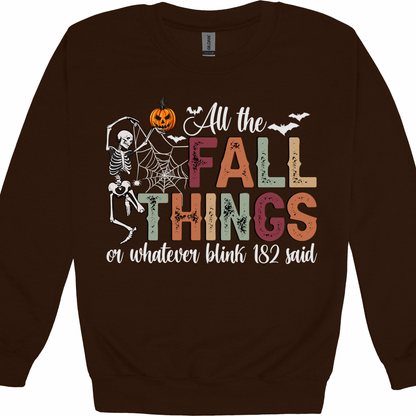 All The Fall Things Women’s Crewneck