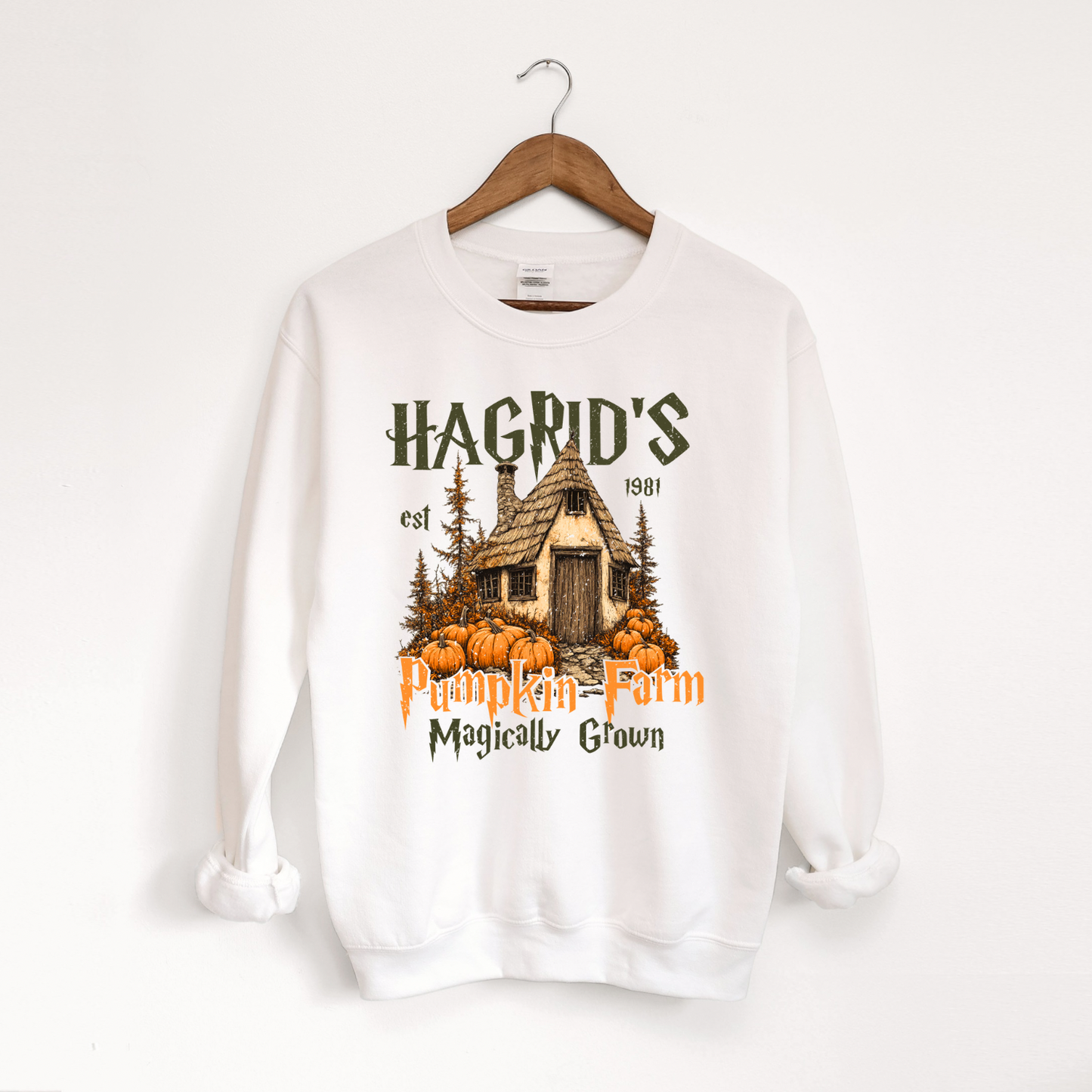 Hagrid’s Pumpkin Farm Women’s Crewneck