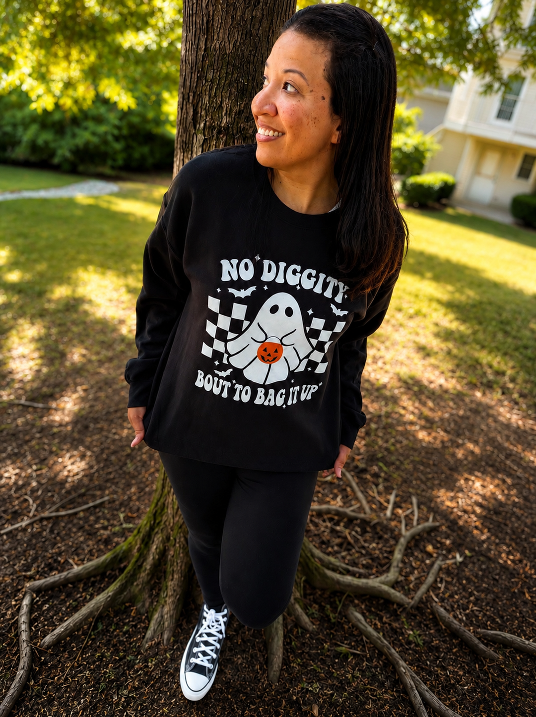 No Diggity (‘Bout To Bag It Up) Women’s Crewneck Sweatshirt