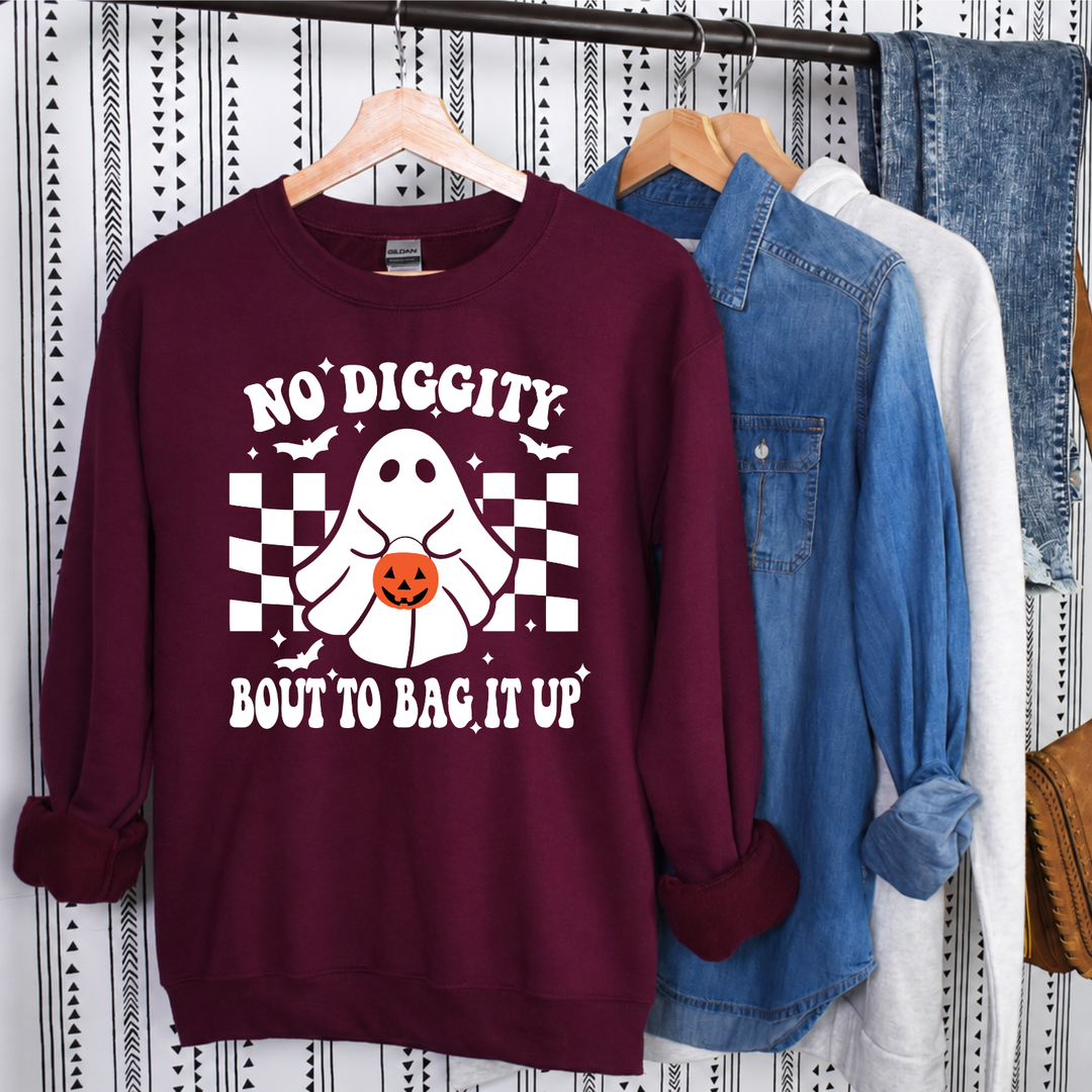 No Diggity (‘Bout To Bag It Up) Women’s Crewneck Sweatshirt