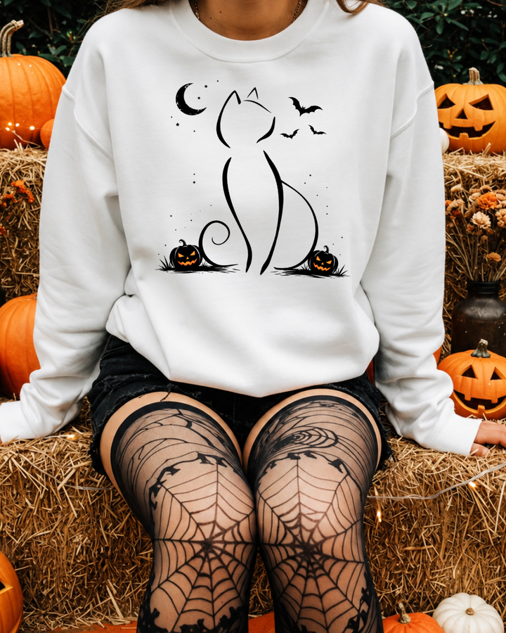 Black Cat Energy Women’s Crewneck Sweatshirt