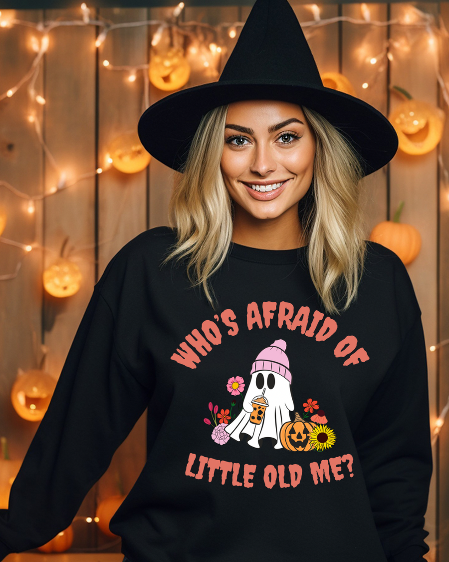 Who’s Afraid Of Little Old Me Women’s Crewneck