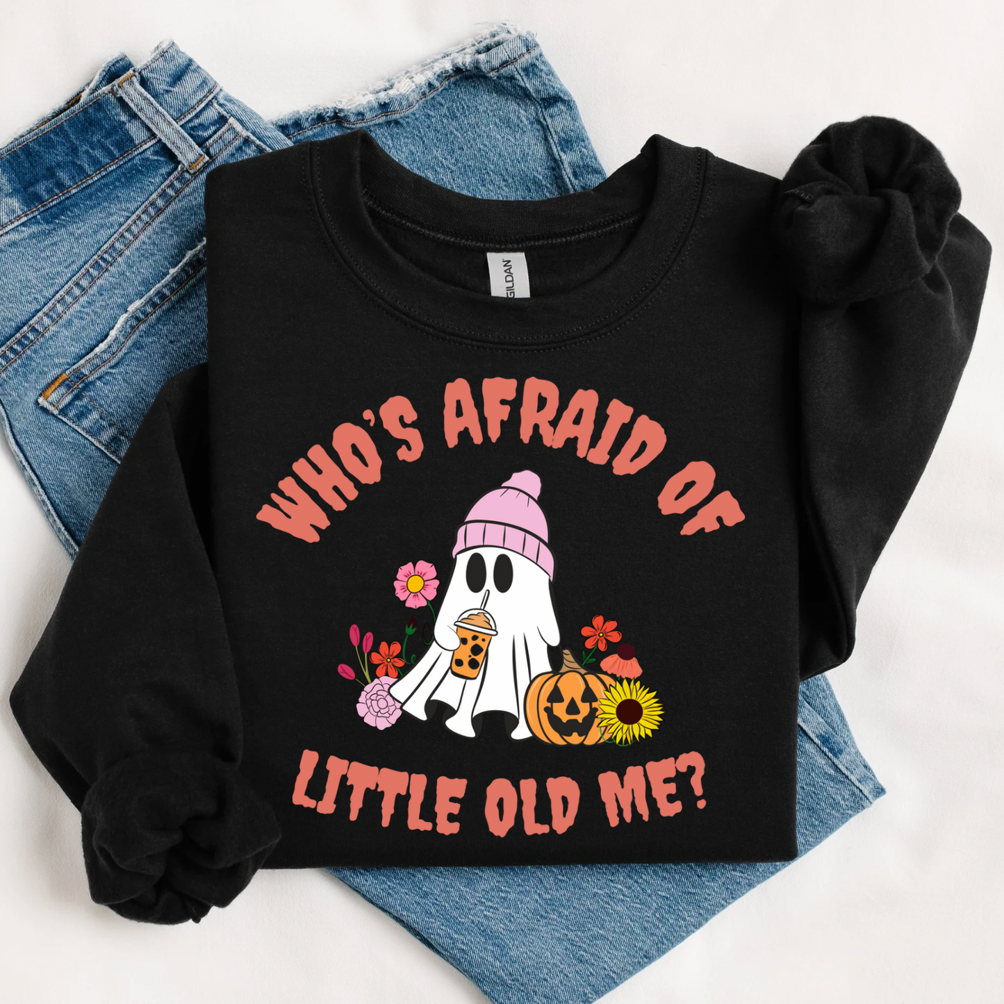 Who’s Afraid Of Little Old Me Women’s Crewneck