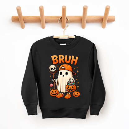 BRUH-lloween Youth Crewneck