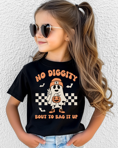 No Diggity, Bout To Bag It Up Toddler & Youth Tee-Shirt