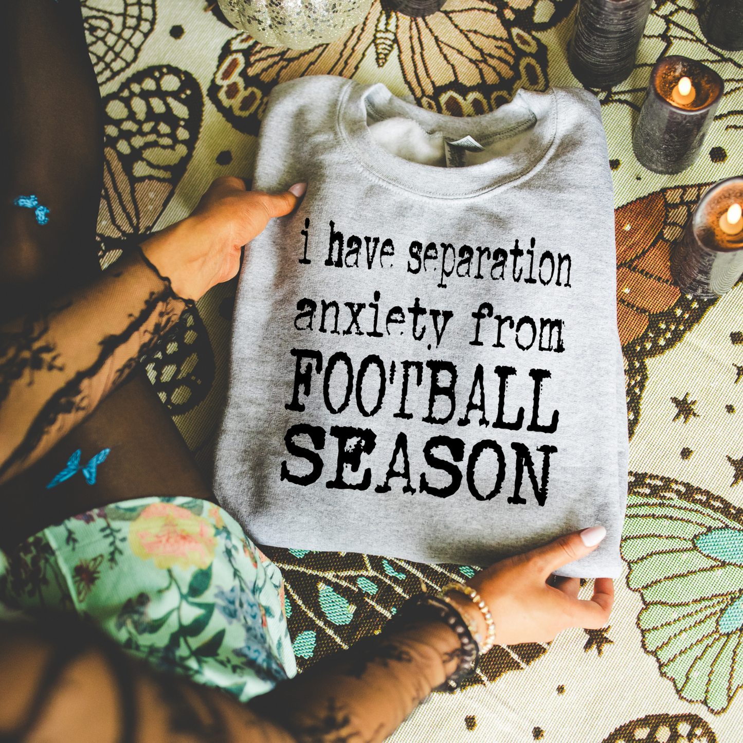 I Have Separation Anxiety From Football Season Women’s Crewneck