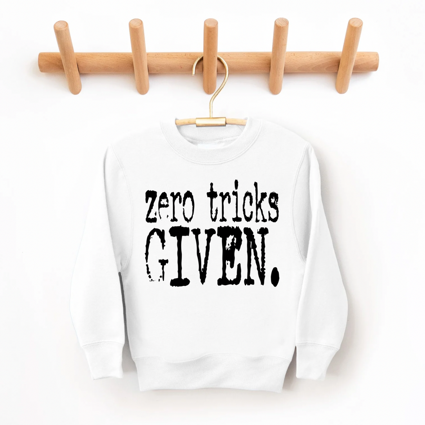 Zero Tricks Given Youth Crewneck