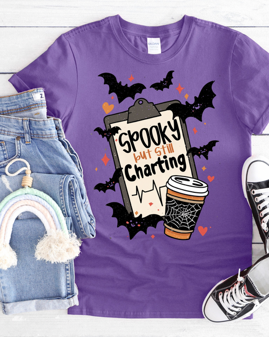 Spooky But Still Charting Women’s Tee-Shirt
