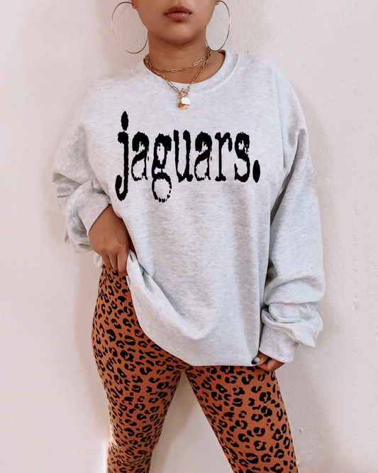 Jaguars Graphic Women’s Crewneck Sweatshirt