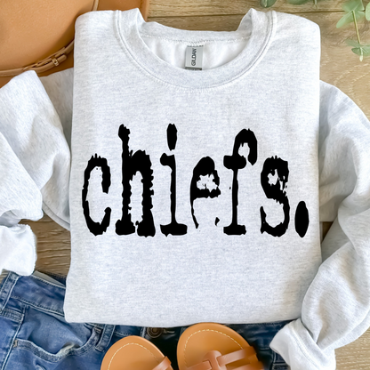Chiefs Graphic Women’s Crewneck Sweatshirt