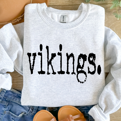 Vikings Graphic Women’s Crewneck Sweatshirt