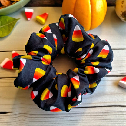 Candy Corn Crush Scrunchie