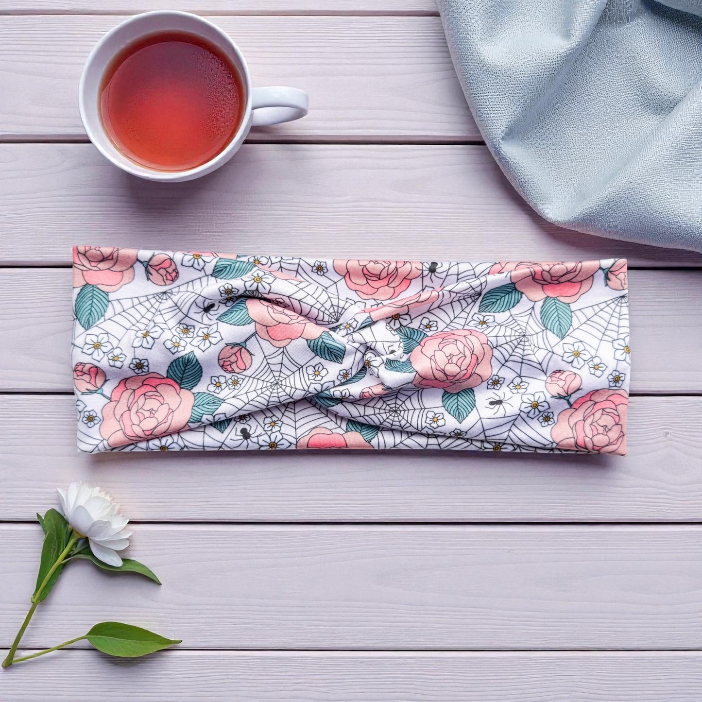 Cobweb Blossoms Headband