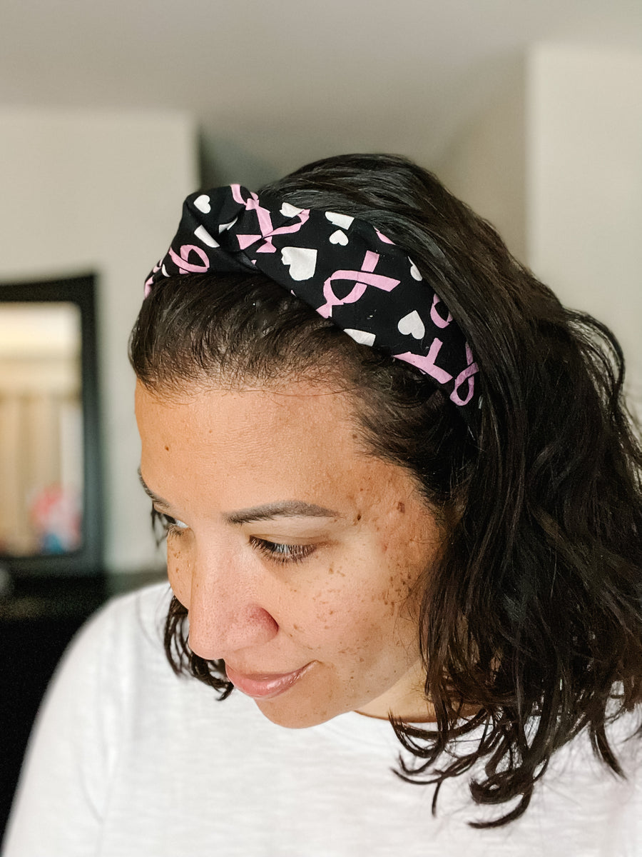 Breast Cancer Awareness Halo Headband 🎀