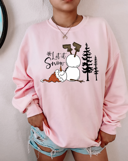 Let It Snow Women’s Crewneck Sweatshirt