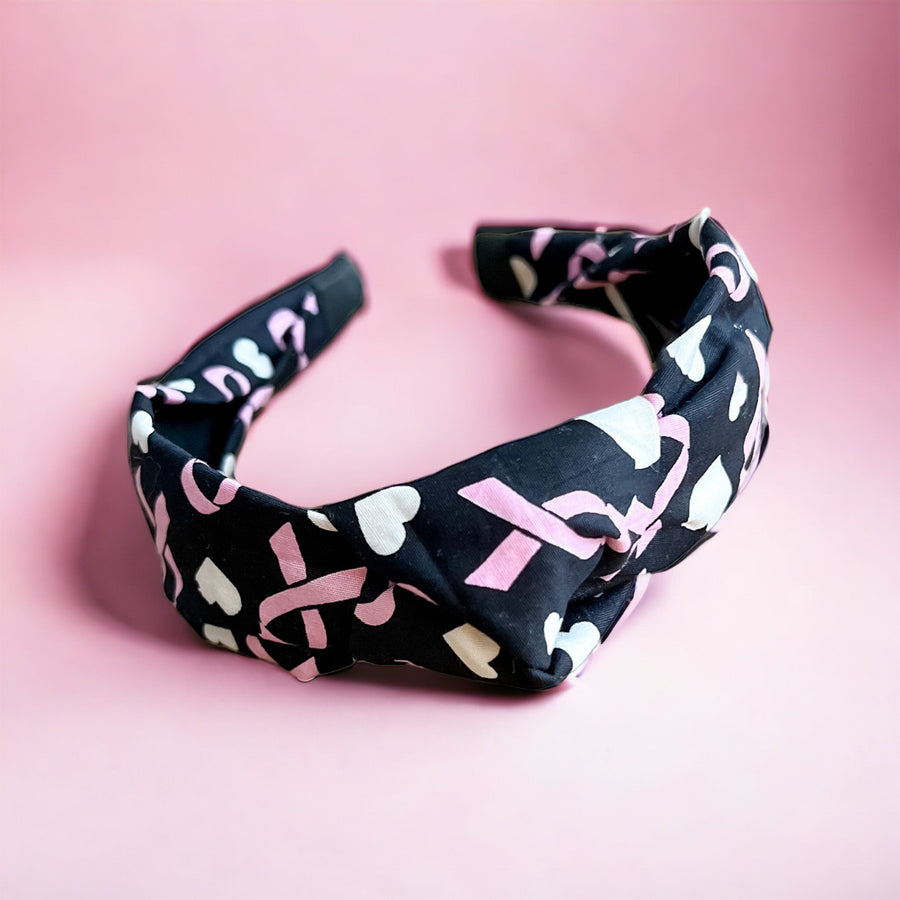Breast Cancer Awareness Halo Headband 🎀
