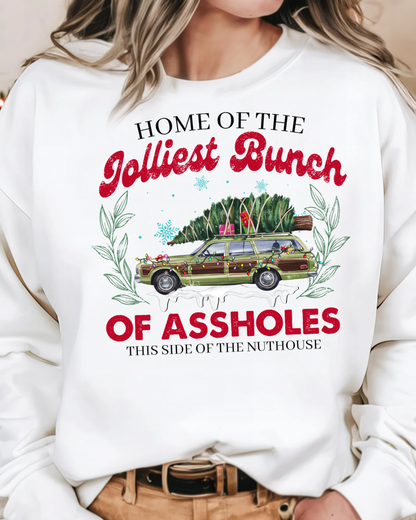 Jolliest Bunch Of A-Holes Crewneck