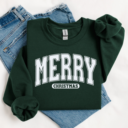 Merry Christmas Crewneck Sweatshirt