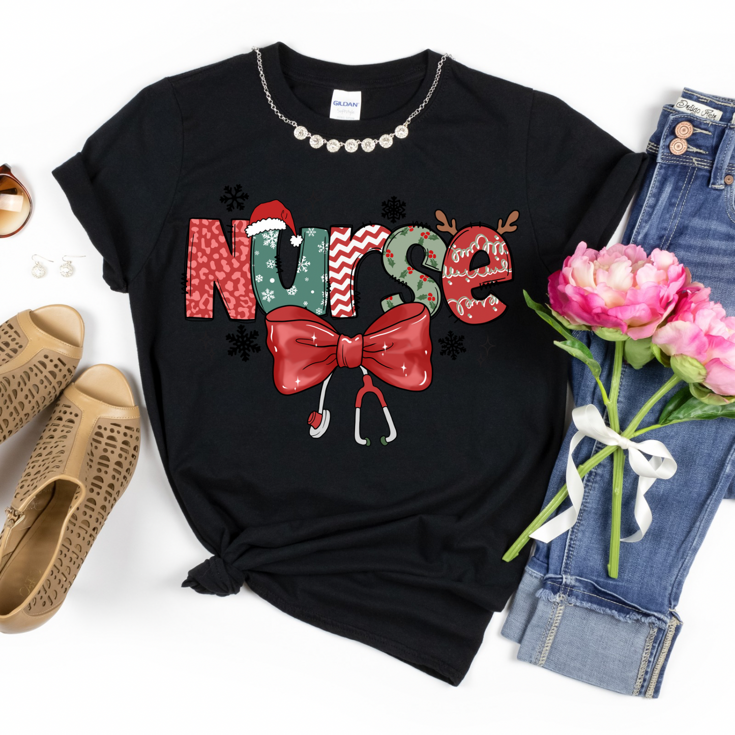 Christmas Nurse Tee-Shirt