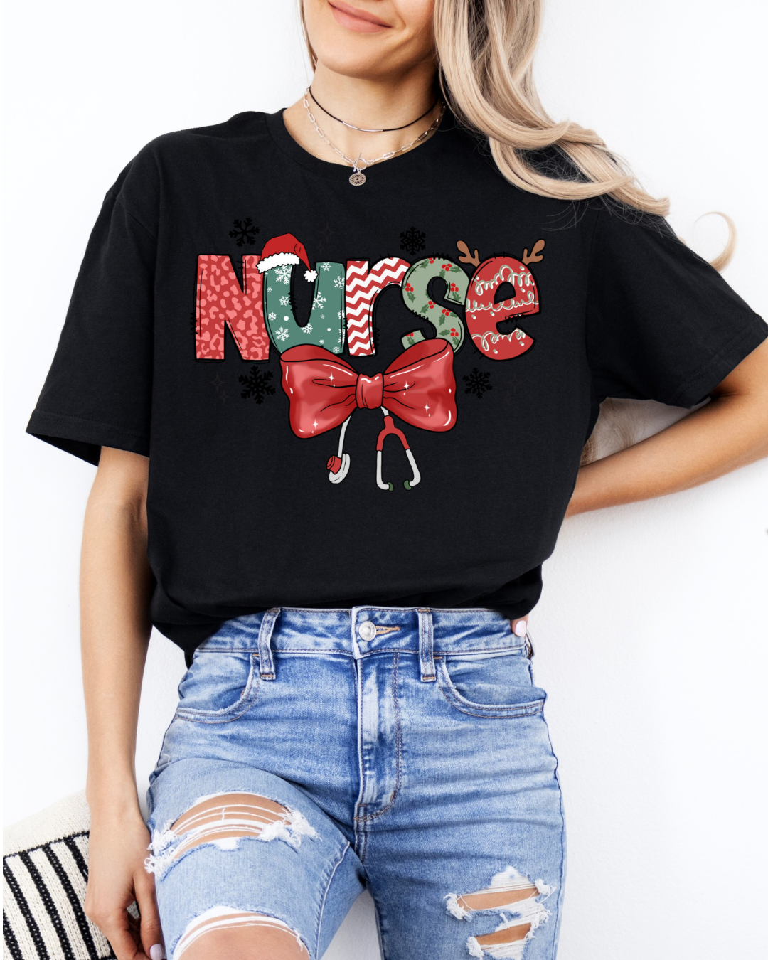 Christmas Nurse Tee-Shirt