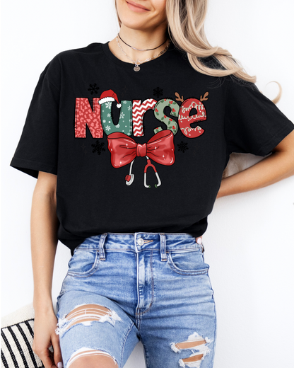 Christmas Nurse Tee-Shirt