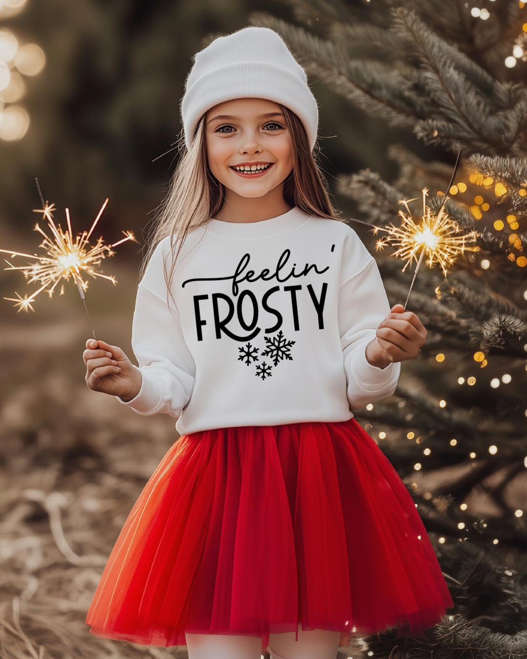 Feeling’ Frosty Kids Crewneck Sweatshirt