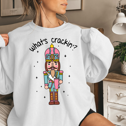 What’s Crackin’ Women’s Crewneck Sweatshirt