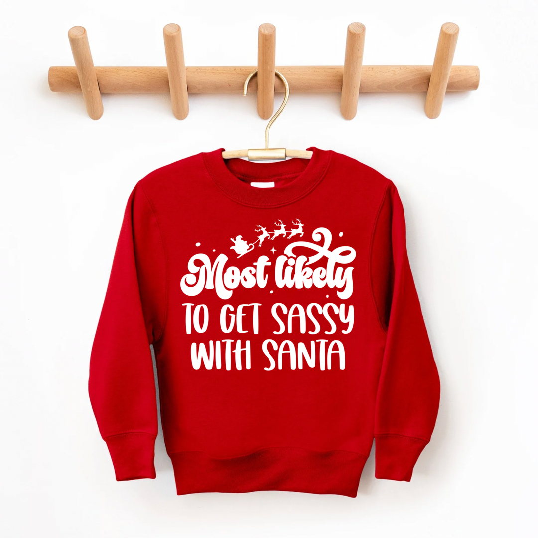 Most Likely To…Kids Crewneck Sweatshirt