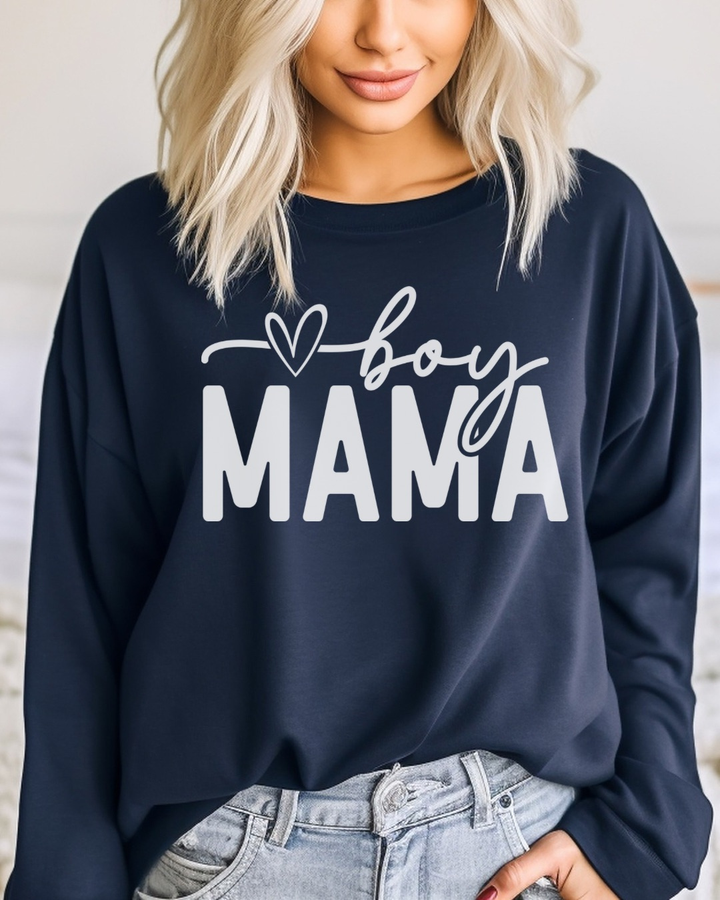 Boy Mama Women’s Crewneck