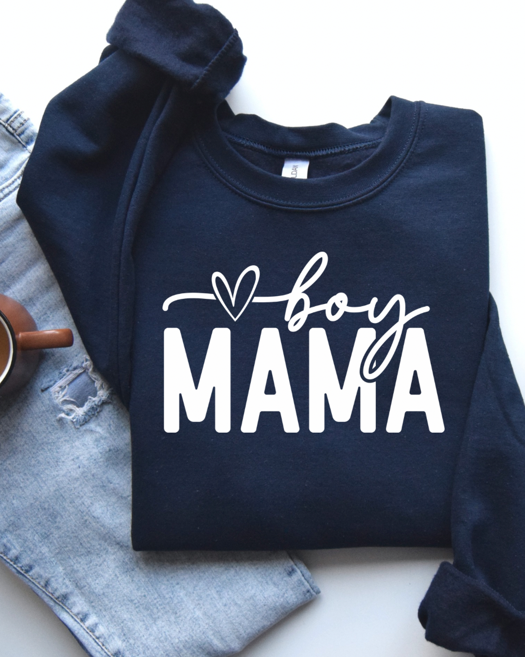 Boy Mama Women’s Crewneck