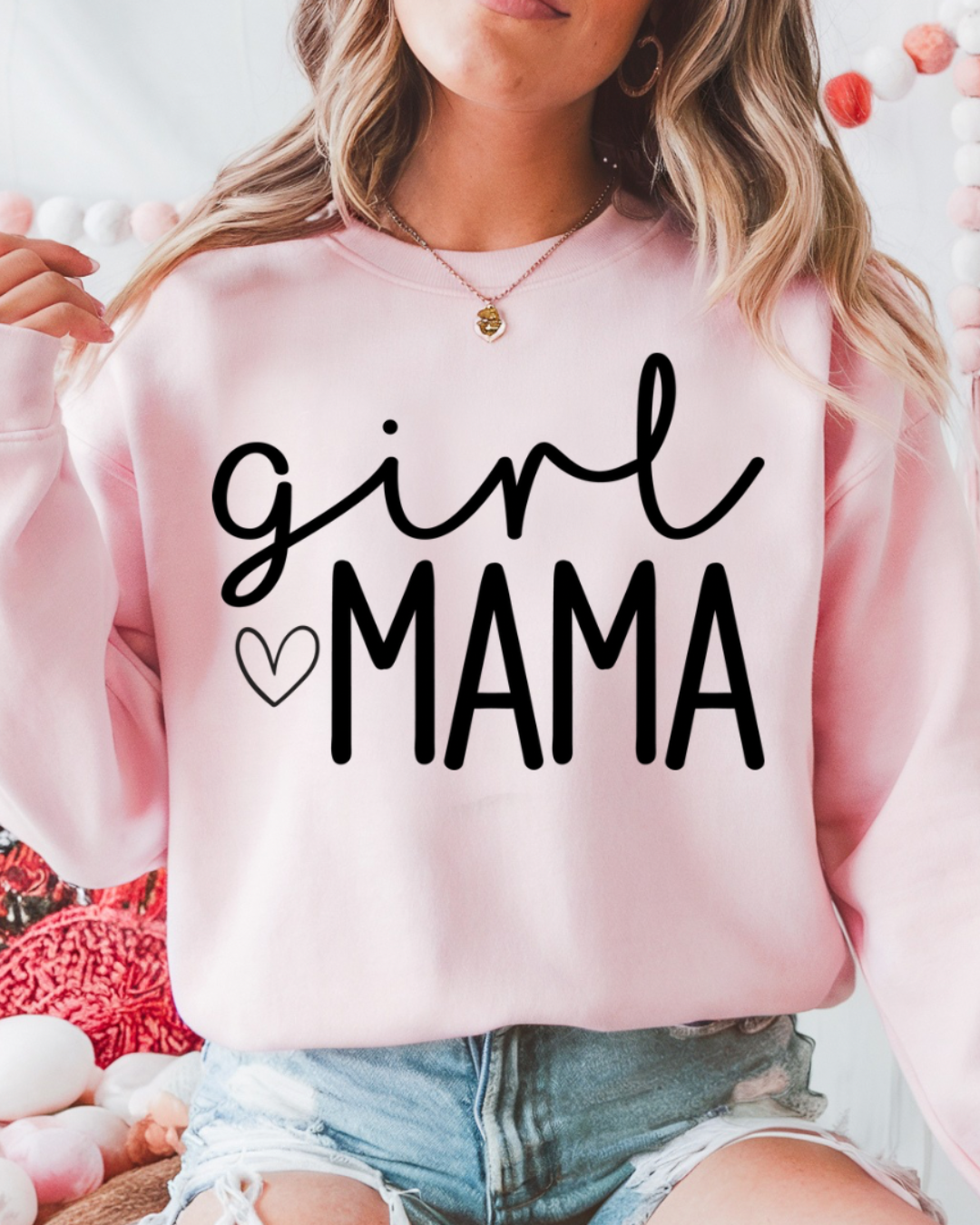 Girl Mama Women’s Crewneck