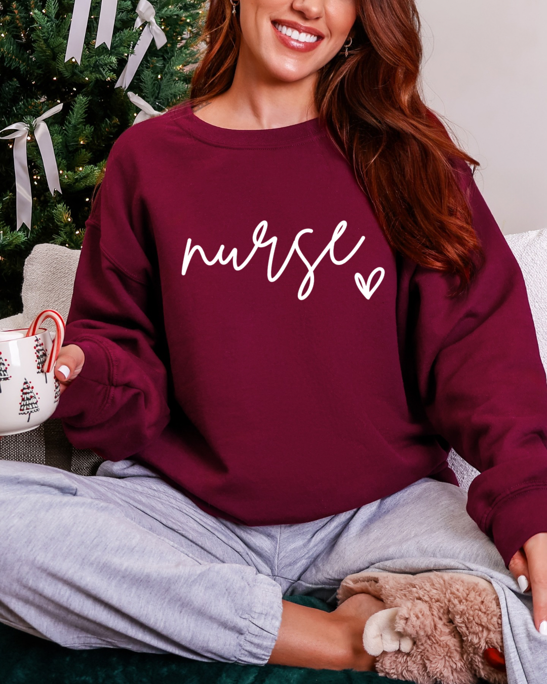 Nurse Love Women’s Crewneck Sweatshirt