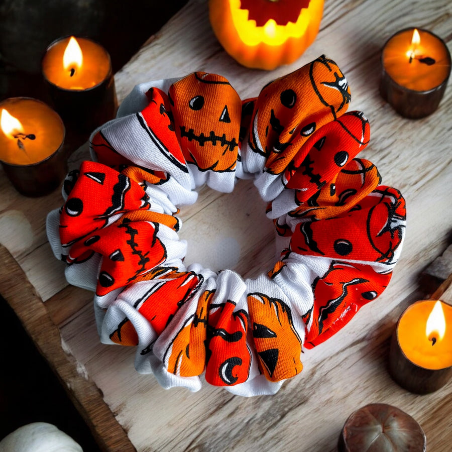 Talking Pumpkins Scrunchie