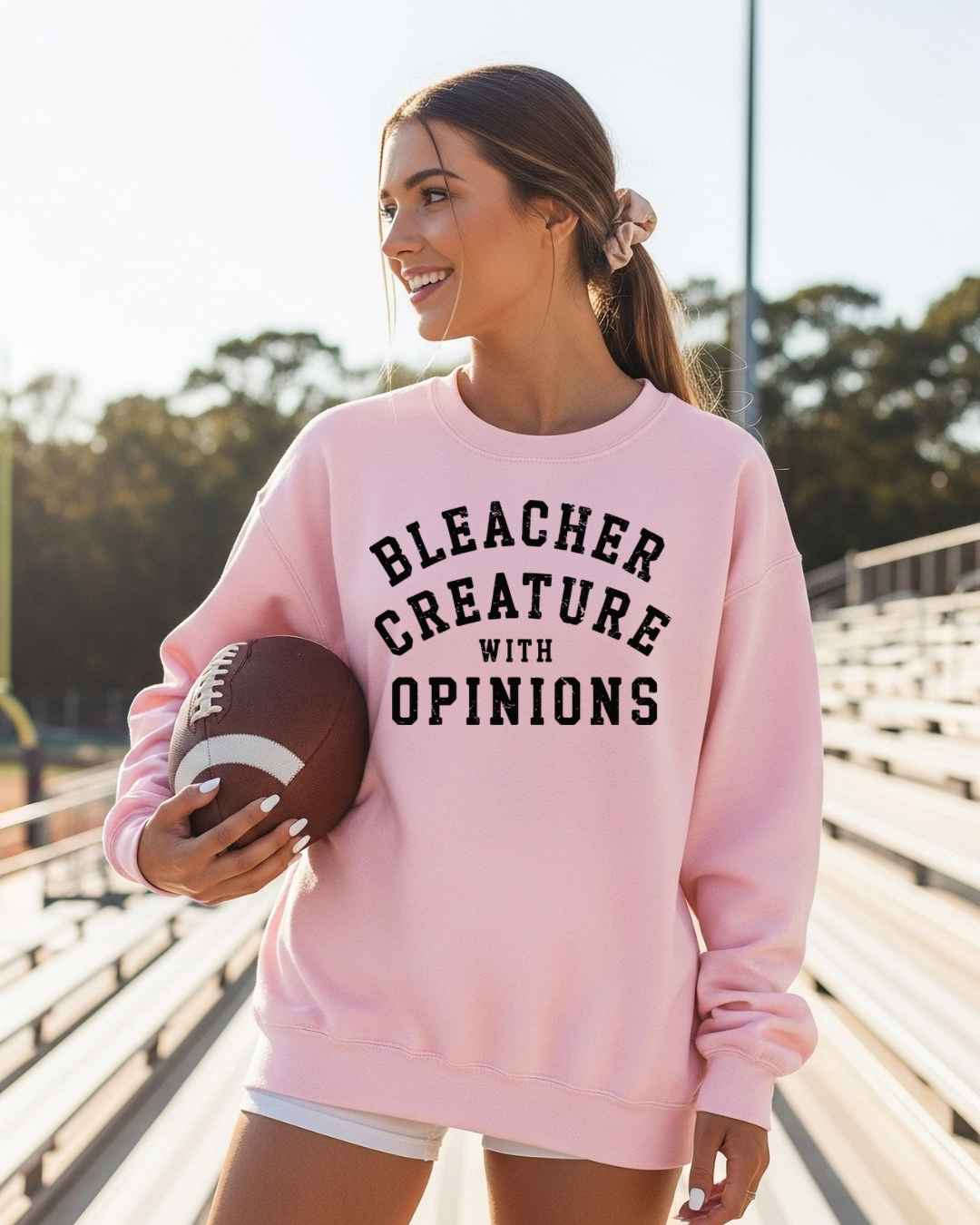 Bleacher Creature With Opinions Women’s Crewneck Sweatshirt