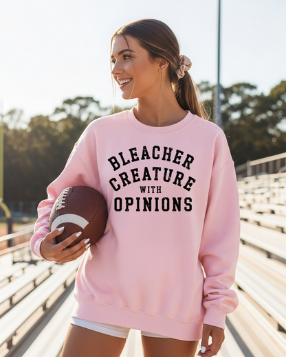 Bleacher Creature With Opinions Women’s Crewneck Sweatshirt