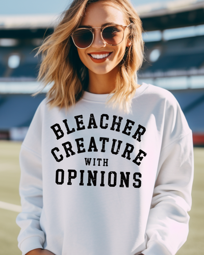 Bleacher Creature With Opinions Women’s Crewneck Sweatshirt