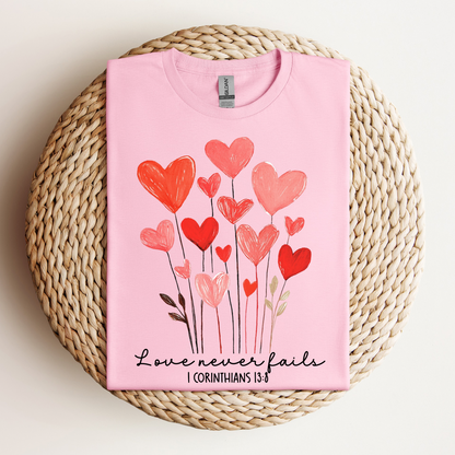 Love Never Fails Tee-Shirt