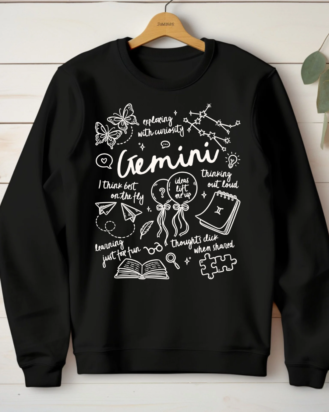 Zodiac Reflection Women’s Crewneck Sweatshirt