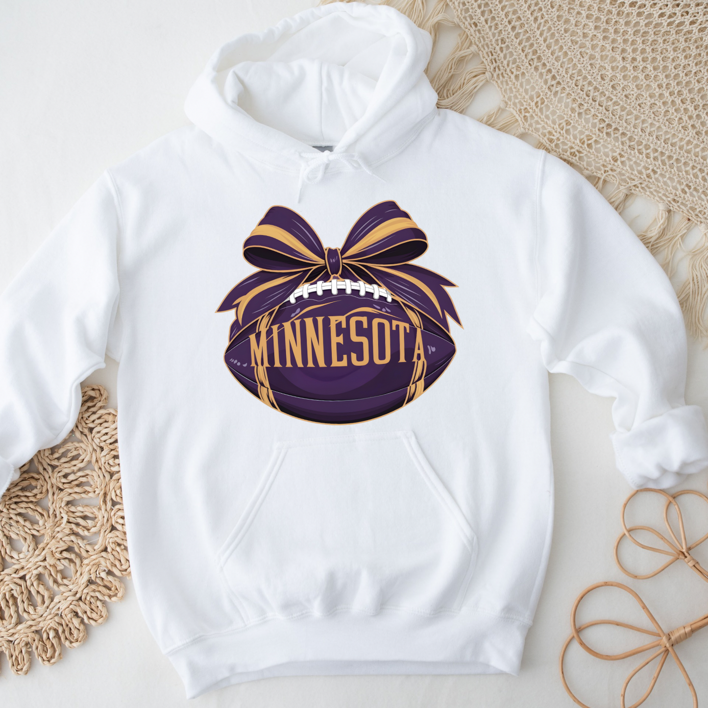 Bow Football Women’s Hoodie