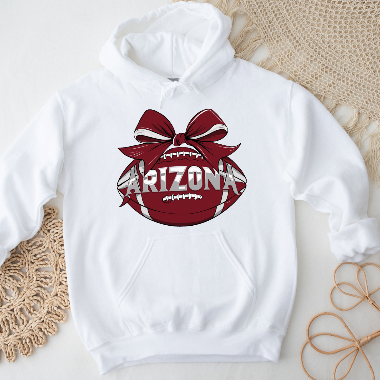 Bow Football Women’s Hoodie