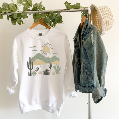 Down In The Desert Women’s Crewneck Sweatshirt