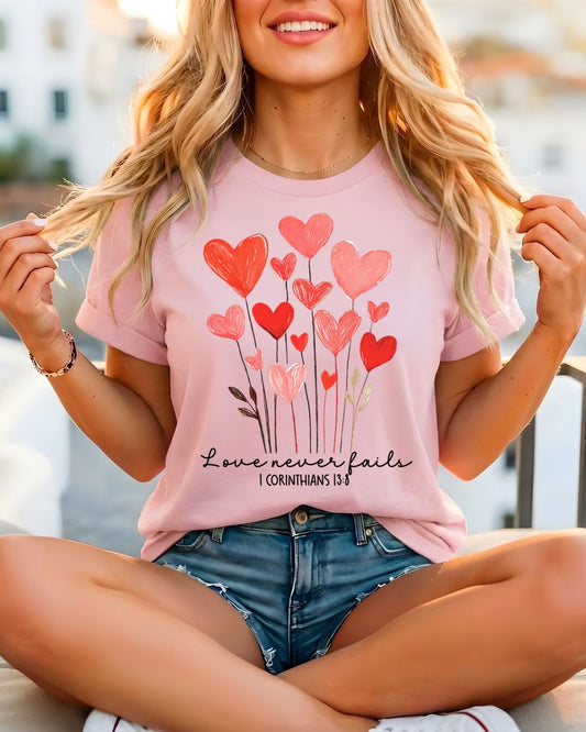 Love Never Fails Tee-Shirt