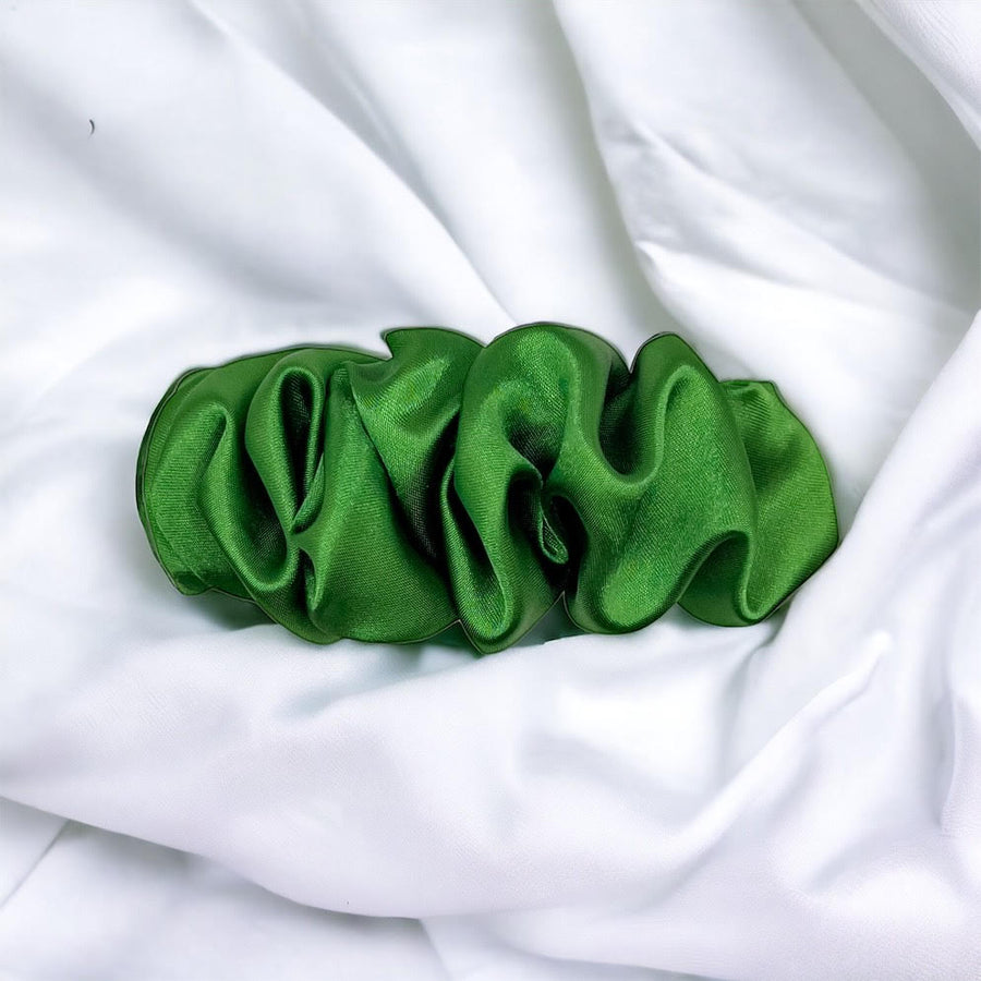 Satin Scrunchie Clip