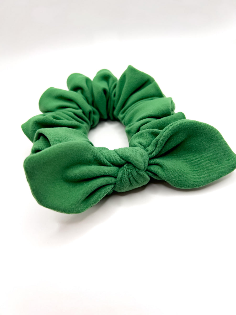 Green Goddess Bow Scrunchie